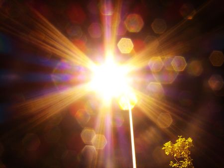 Very beautiful night view of cityの写真素材