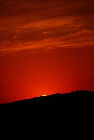 This is in the asia beautiful sunsetの写真素材