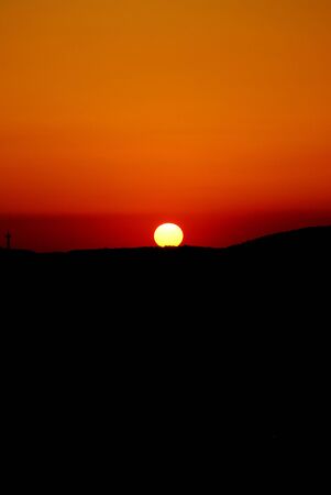 This is in the asia beautiful sunsetの写真素材