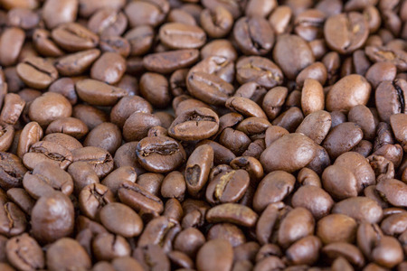 Coffee beans backgroundの写真素材