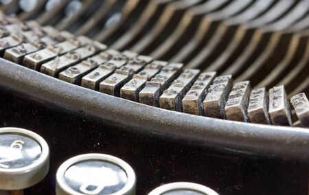 Old typewriterの写真素材