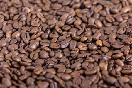 Coffee beans backgroundの写真素材