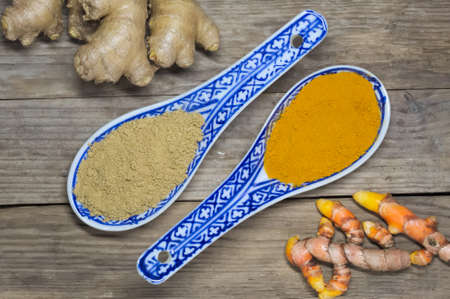 Ginger and Turmericの写真素材
