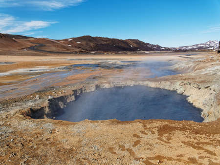 geothermal poolsの写真素材