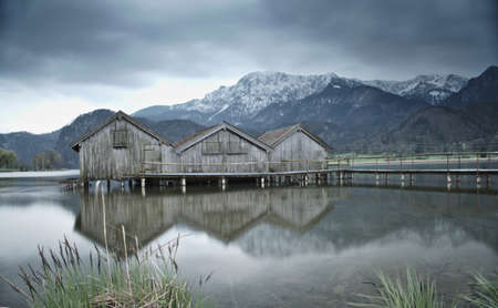 boat huts