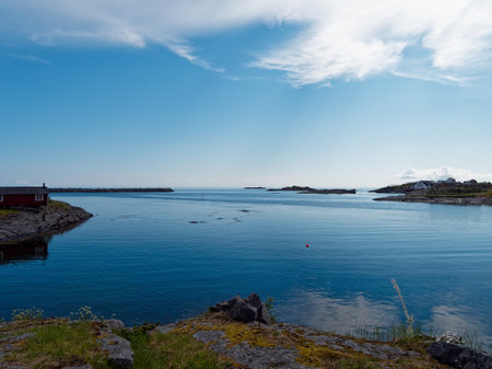 Lofoten islands, Norway. Lofoten archipelago.の写真素材