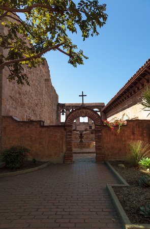 San Juan Capistrano, CA, USA âSeptember 25, 2016: The Mission San Juan Capistrano in Southern California, United States. Editorial use only.のeditorial素材