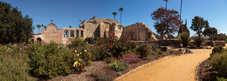 San Juan Capistrano, CA, USA âSeptember 25, 2016: The Mission San Juan Capistrano in Southern California, United States. Editorial use only.のeditorial素材