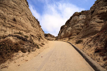 Summer at the San Clemente State Beach in Southern Californiaの写真素材