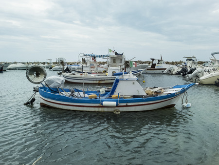 fisherman's boatのeditorial素材