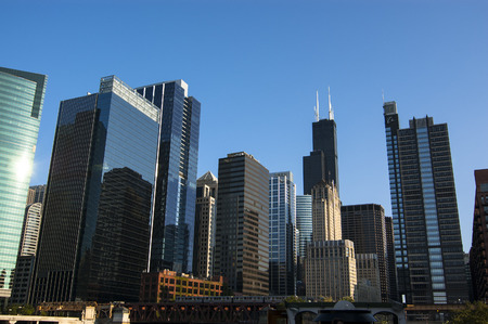 Building view in Chicago, Illinoisのeditorial素材
