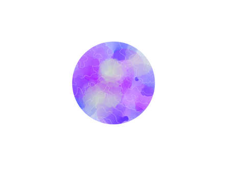 Watercolor Space Planets. Watercolor Space clipart, Cosmos, retro planets isolated. Comets, moon, stars, osteroid, stylized planets set - illustration. Vintage planets illustの写真素材