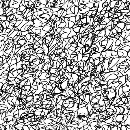 Seamless pattern. Abstract graphics. Colored lines. Digital Paperの写真素材