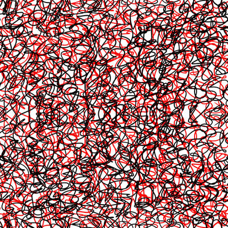 Seamless pattern. Abstract graphics. Colored lines. Digital Paperの写真素材