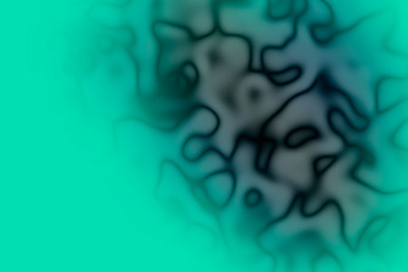 Abstract turquoise background. The background is in emerald tones. bright colorful backgroundの写真素材