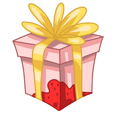 gift with blood, Creepy Valentine clipart, Spooky Valentine, Pastel Goth digital stickers, Alternative Valentine day vectorのイラスト素材