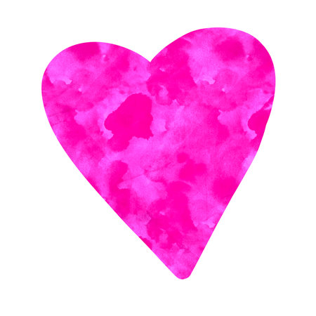 form of a heart. Pink Heart Ball for Wedding and Valentines Dayの写真素材