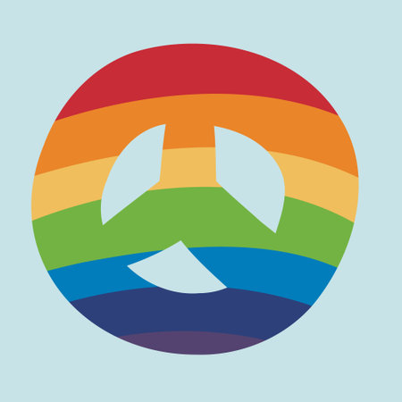 LGBTQ pacific. A symbol of the pacific of the color of the rainbow. The love of the Pride community. parade pride vector illustrationのイラスト素材
