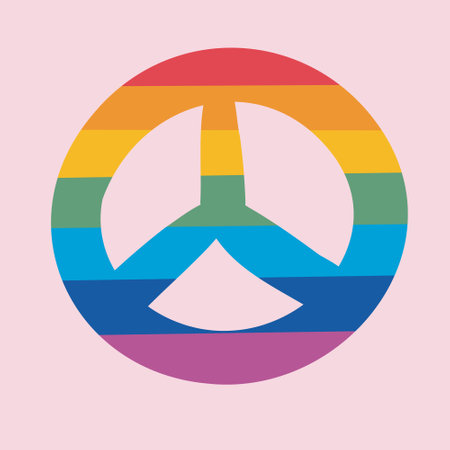 LGBTQ pacific. A symbol of the pacific of the color of the rainbow. The love of the Pride community. parade pride vector illustrationのイラスト素材