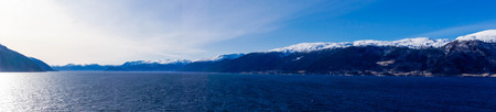 Sognefjord in Norwayの写真素材