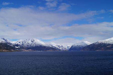 Sognefjord in Norwayの写真素材