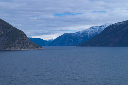 Sognefjord in Norwayの写真素材