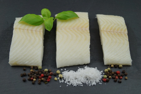Turbot fish fillet
