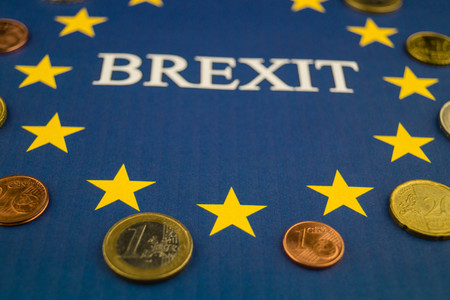 Brexit - Great Britain wants to leave the european communityの写真素材