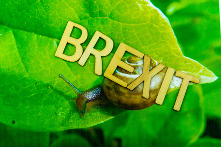 Brexit - Great Britain wants to leave the european communityの写真素材