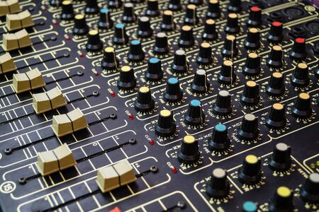Professional mixing tool for a sound engineer in a music studio