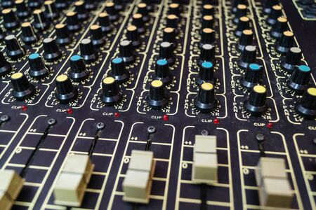 Professional mixing tool for a sound engineer in a music studio