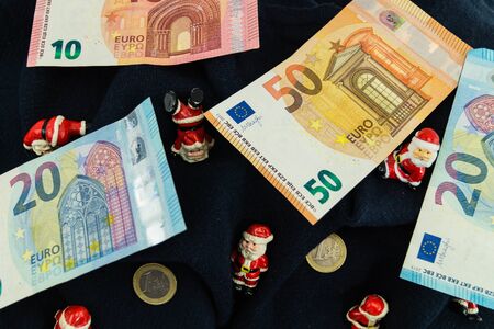 Cristmas Money on the Payrollの写真素材