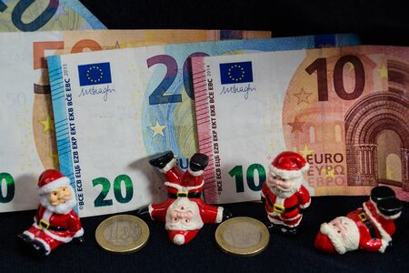 Cristmas Money on the Payrollの写真素材
