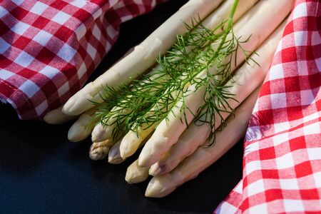 Asparagus officinalis a seasonal vegetableの写真素材