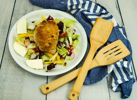 Chicken Breast with Cheese Bread Backpack