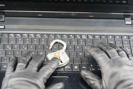 cyber crime your system has been hackedの写真素材