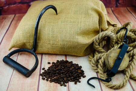 Coffee and spices from all over the world arrived daily in the port of Hamburg, which were then...
