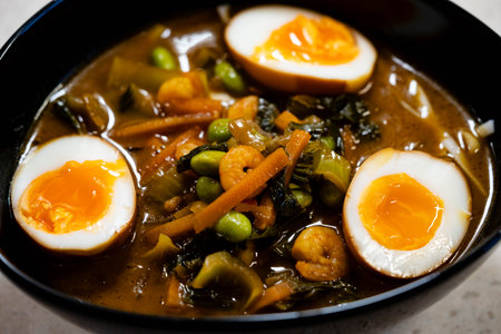Tom Kha Kai Thai coconut curry soup