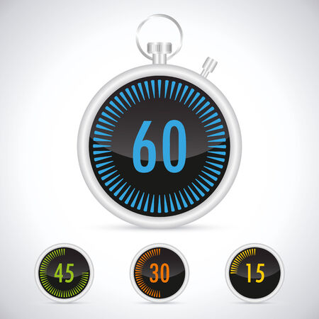 Stopwatch for accurate fixing of sporting achievementsのイラスト素材