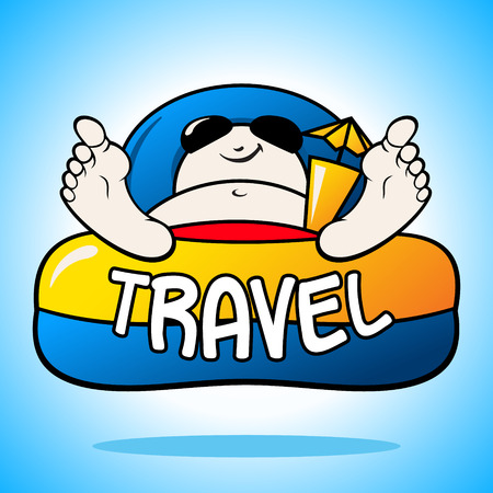 Branding identity corporate holiday symbol isolated on blue backgroundのイラスト素材