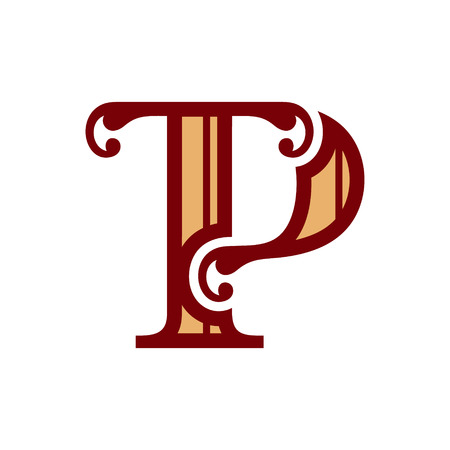 Branding identity corporate logo isolated on white backgroundのイラスト素材