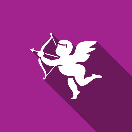 Vector Isolated Flat Icon on a dark background for designのイラスト素材