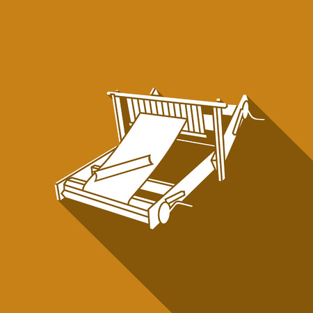 Vector Isolated Flat Icon on a dark background for designのイラスト素材