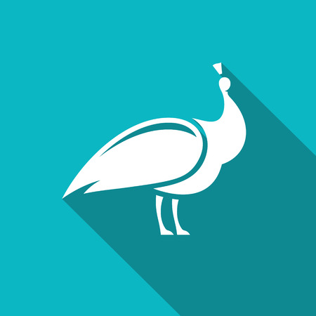 Vector Isolated Flat Icon on a blue background for designのイラスト素材