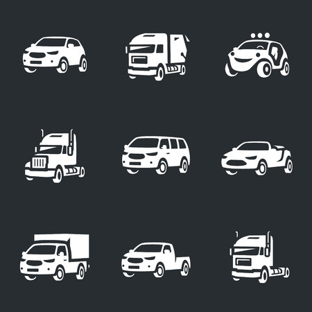 Vector Set of Transport Icons.のイラスト素材