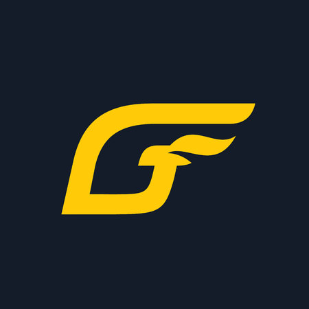 Sign of the letter G and Tのイラスト素材