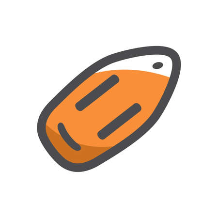 Rescue lifeguard buoy Vector icon Cartoon illustrationのイラスト素材