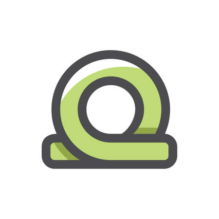 Air Loop Pilot Skill Vector icon Cartoon illustrationのイラスト素材