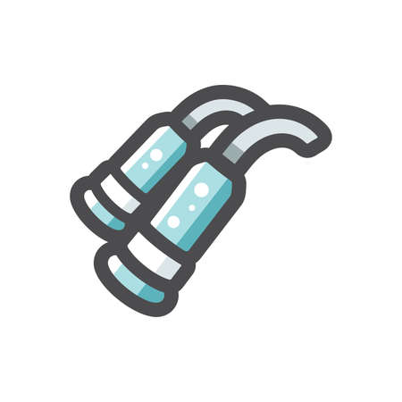 Making Milk machine Vector icon Cartoon illustrationのイラスト素材