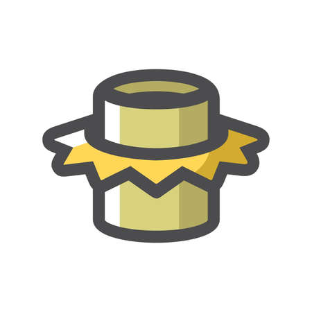 Pipe welding symbol Vector icon Cartoon illustrationのイラスト素材